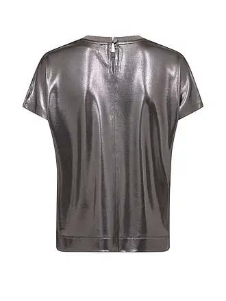 MOS MOSH | T-Shirt MMNIVOLAO | silber